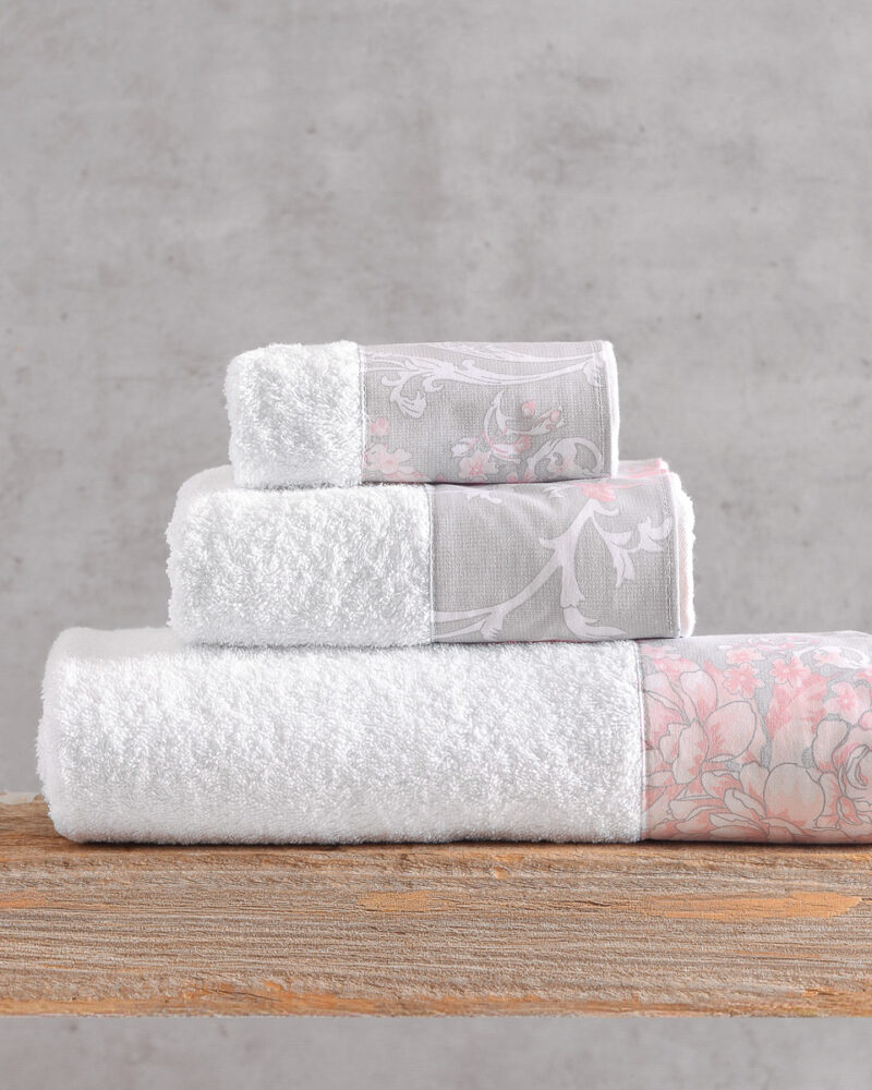 CANDINCE ΛΕΥΚΟ-ΡΟΖ - ΣΕΤ ΠΕΤΣΕΤΕΣ 3ΤΕΜ.