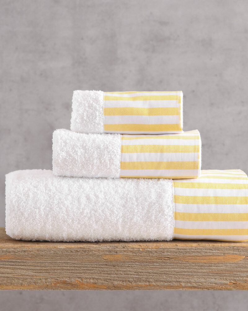 ELOISE ΛΕΥΚΟ-ΚΙΤΡΙΝΟ - ΣΕΤ ΠΕΤΣΕΤΕΣ 3ΤΕΜ.