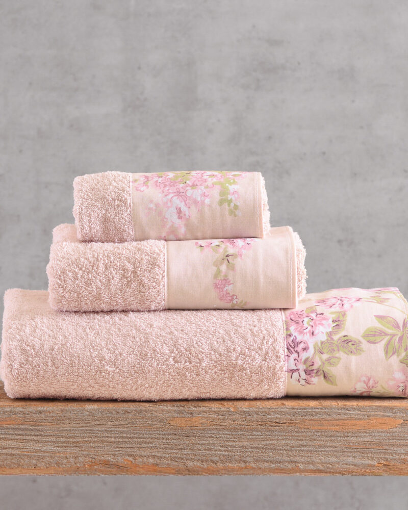 SPRINGTIME ΠΟΥΔΡΑ-ΡΟΖ - ΣΕΤ ΠΕΤΣΕΤΕΣ 3ΤΕΜ.