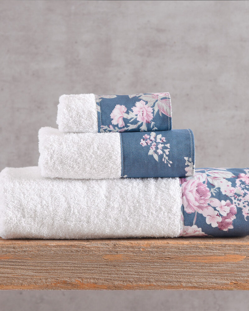 SPRINGTIME ΛΕΥΚΟ-ΜΠΛΕ ΣΚΟΥΡΟ - ΣΕΤ ΠΕΤΣΕΤΕΣ 3ΤΕΜ.